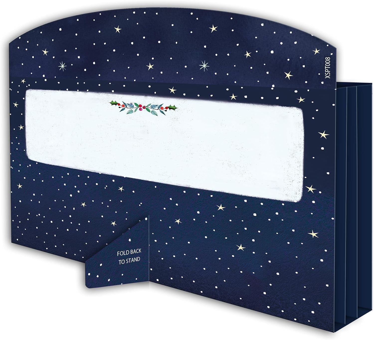 Silent Night Spectacular 3D Nativity Scene Freestanding Christmas Card {DC}