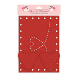 Valentine's Heart Dine In Placemat Set