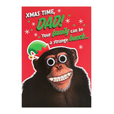 Hallmark Medium Dad "Strange Bunch" Christmas Card 
