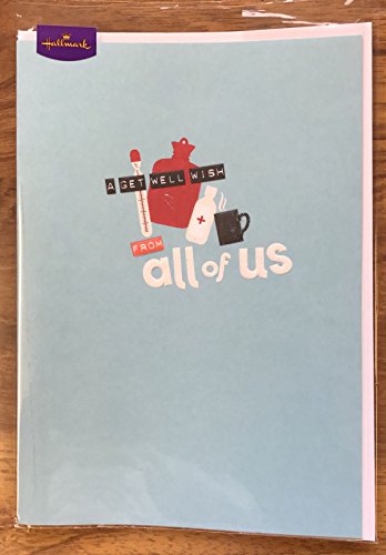 Get Well From All of Us - Humour Hallmark New Greetings Cards 