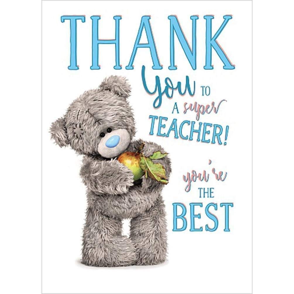 Thank You Card To A Super Teacher {DC}