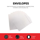 Pack of 500 C5 White Envelopes