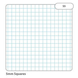 Rhino A4 Punched 500 Leaf 5mm Squared Exercise Paper