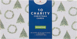 Multipack of 10 Berry Christmas Luxury Design Christmas Cards with Envelopes