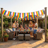 7m Gay Pride LGBTQ+ Rainbow Flag Bunting