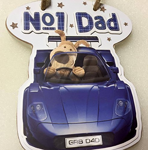 No 1. DAD Boofle Hanging Plague GREAT DAD CAR Christmas Fathers day Birthday Any Occasion
