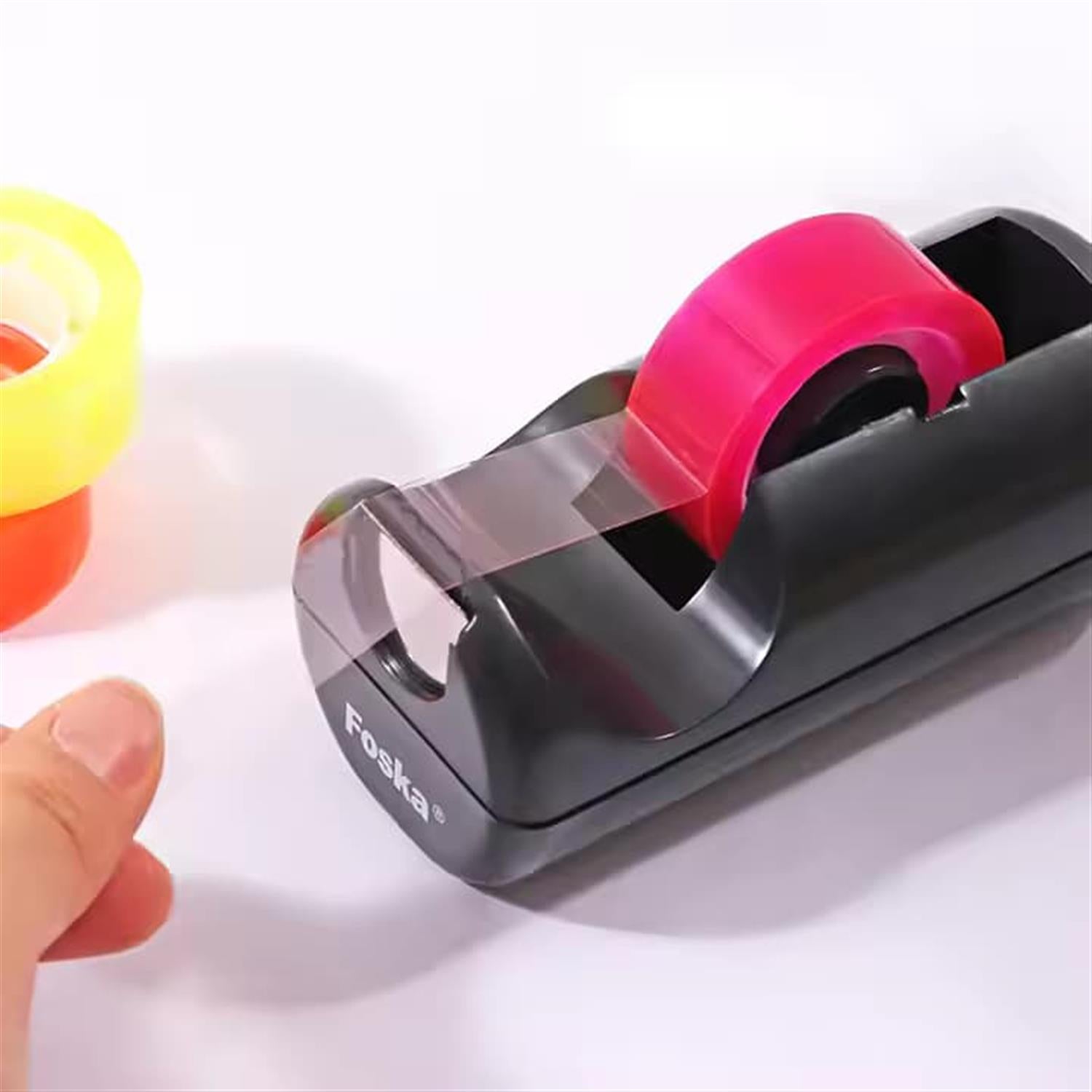 Pack of 3 Strong Adhesive Rainbow Tapes 1.8cm x 25m