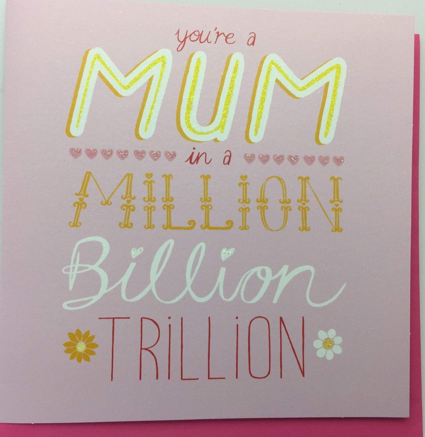 Mum in a Million Billion Trillion Mothers Day Greeting Card Camden Graphics 