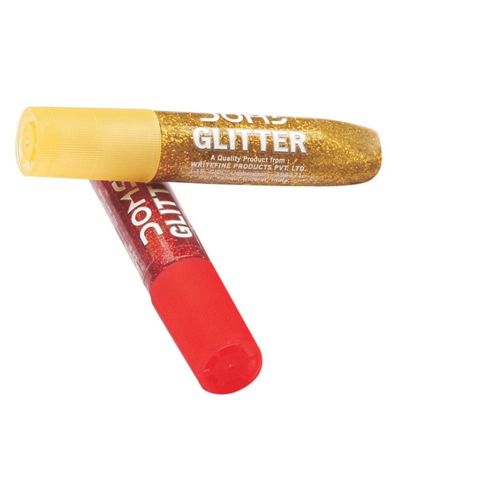 Pack of 6 Doms Glitter Tubes - Assorted