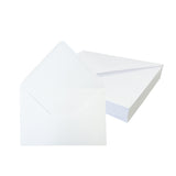 Pack of 50 White 100gsm 121x184mm Gummed Envelopes