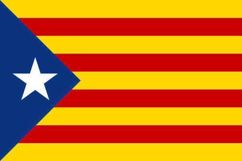 Estelada Catalunya Flag 5ft X 3ft