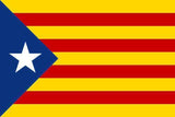 Estelada Catalunya Flag 5ft X 3ft