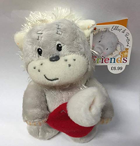 Elliot and Buttons "Best Friend" Lloyd Lion Cuddly Toy with Xmas Stocking