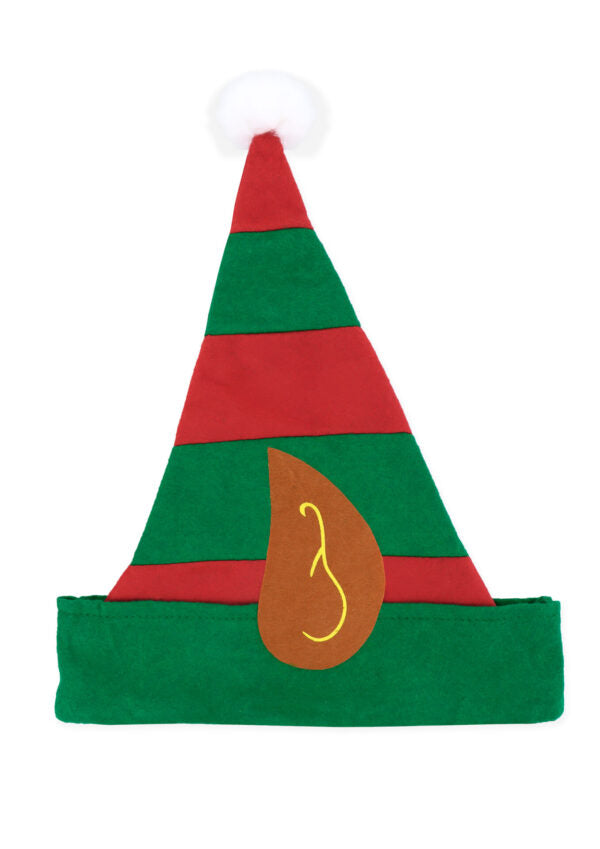 Child Elf Christmas Hat with Ears