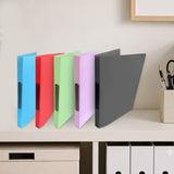 A4 Slim Blue Translucent Ringbinder