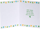 Luck & Laughter Happy St. Patrick's Day Greeting Card