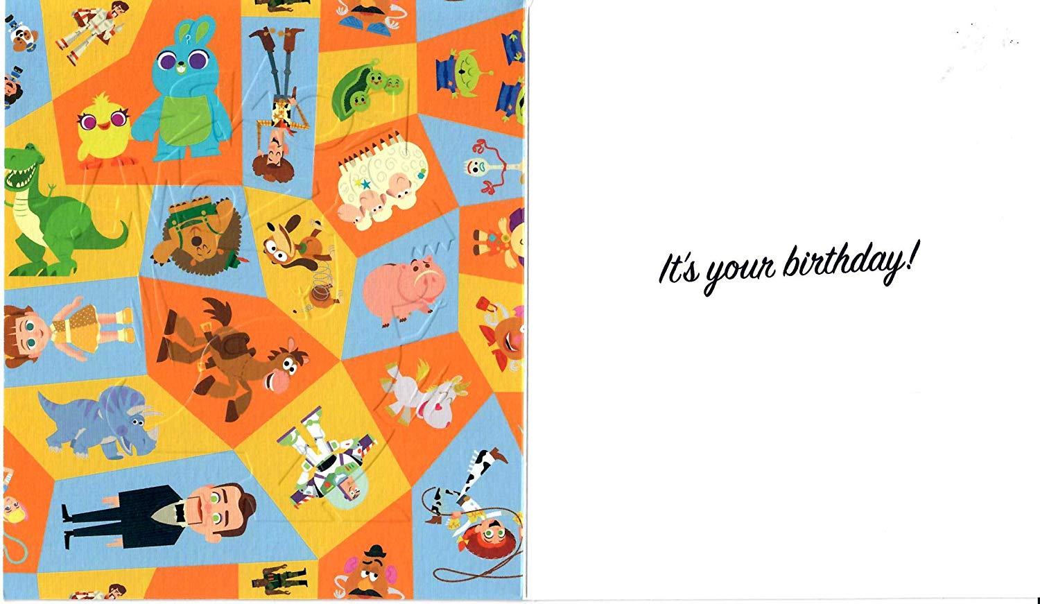 Toy Story 4 Roaring Rex Birthday Card 