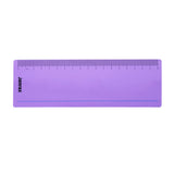 Pack of 8 Purple 191x70mm Dyslexia Overlay Reading Rulers – PET Material, Rounded Corners