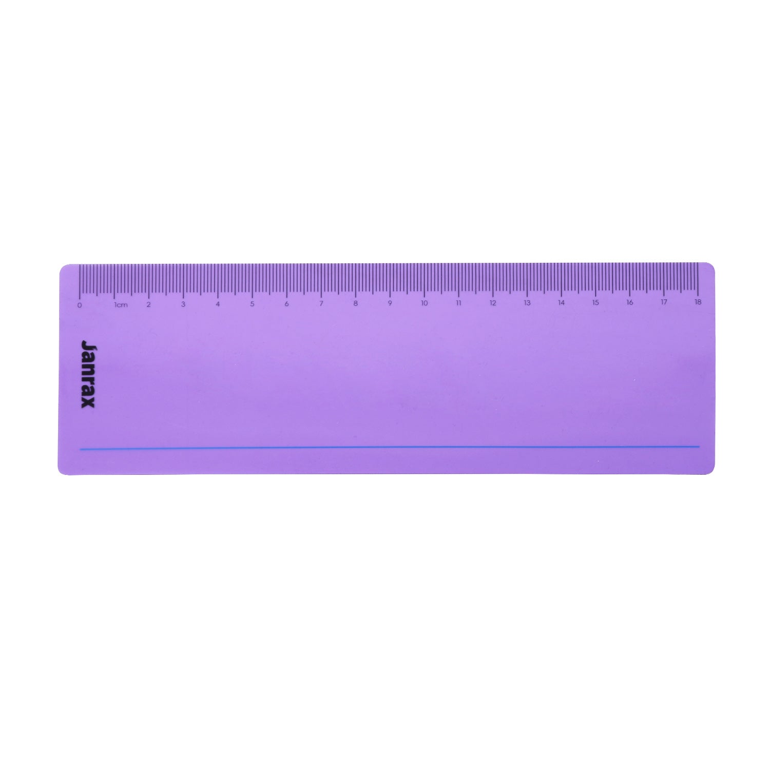 Pack of 8 Purple 191x70mm Dyslexia Overlay Reading Rulers – PET Material, Rounded Corners