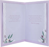 Traditional Illustrated Floral Heart Design Luxury Boxed Mum Birthday, Mother's Day Card
