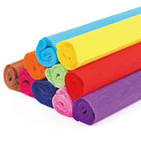 Pack of 10 Dark Blue Crepe Paper 50 x 200cm