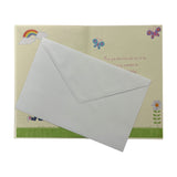 To Daughter Age 6 Girl Skipping Juvenile Birthday Card With Badge