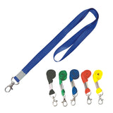 Box of 50 Green Lanyards with Swivel Clasp Hook Clip 88cm