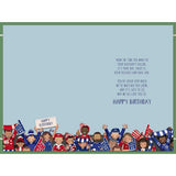 Football Theme Son Birthday Card