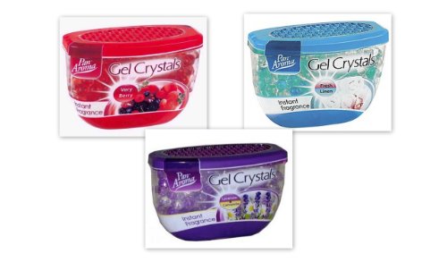 Pan Aroma Gel Crystal Air Fresh Linen {DC}