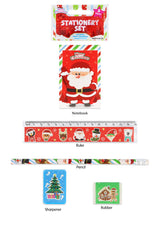 Christmas Design 5 Piece Stationery Set