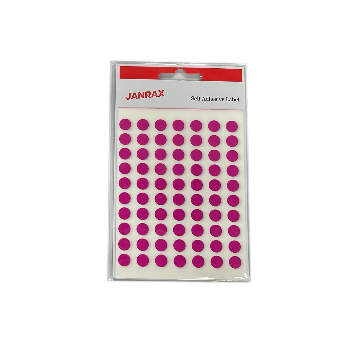 Pack of 560 Dark Pink 8mm Round Labels - Stickers