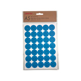 Pack of 420 Blue Smile Face 24mm Self-Adhesive Labels