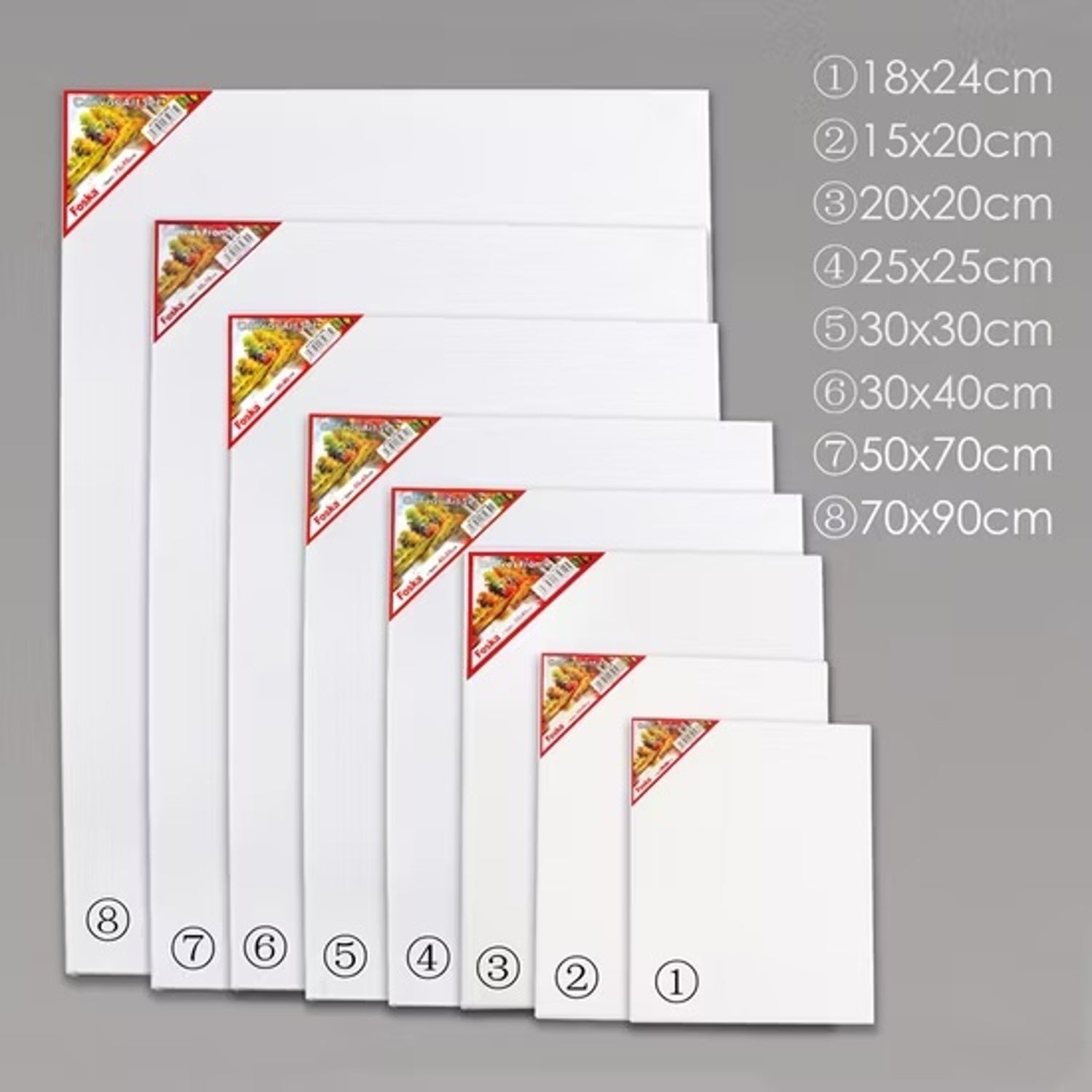 18 x 24cm Artist Painting Cotton Canvas Panel