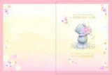 Bear With Bouquet Amazing Mum Handmade Boxed Birthday Card
