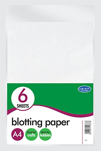 County A4 Blotting Paper 6 Sheets