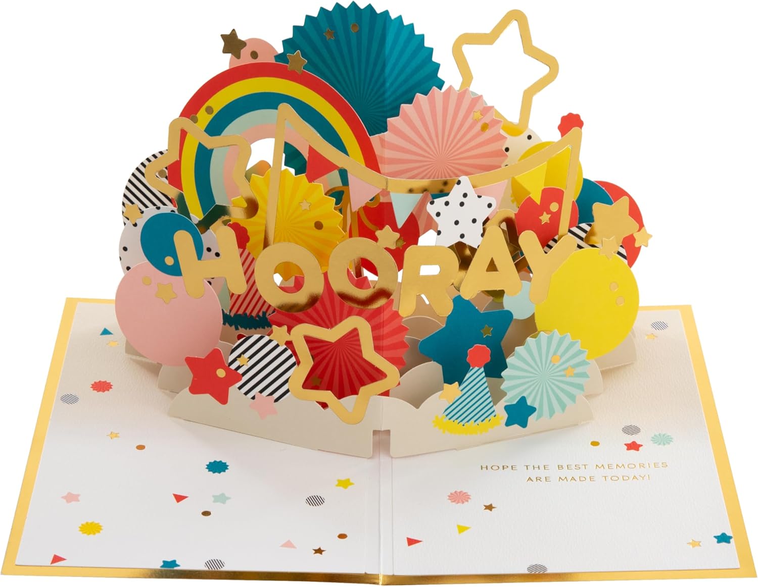 Any Occasion Celebration 3D Pop Up Birthday Graduation Congratulations Card 