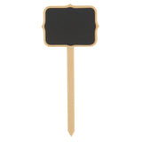 Pack of 4 Chalkboard Food Sign Picks with Chalk