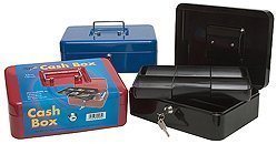 25cm (10") Metal Cash Box