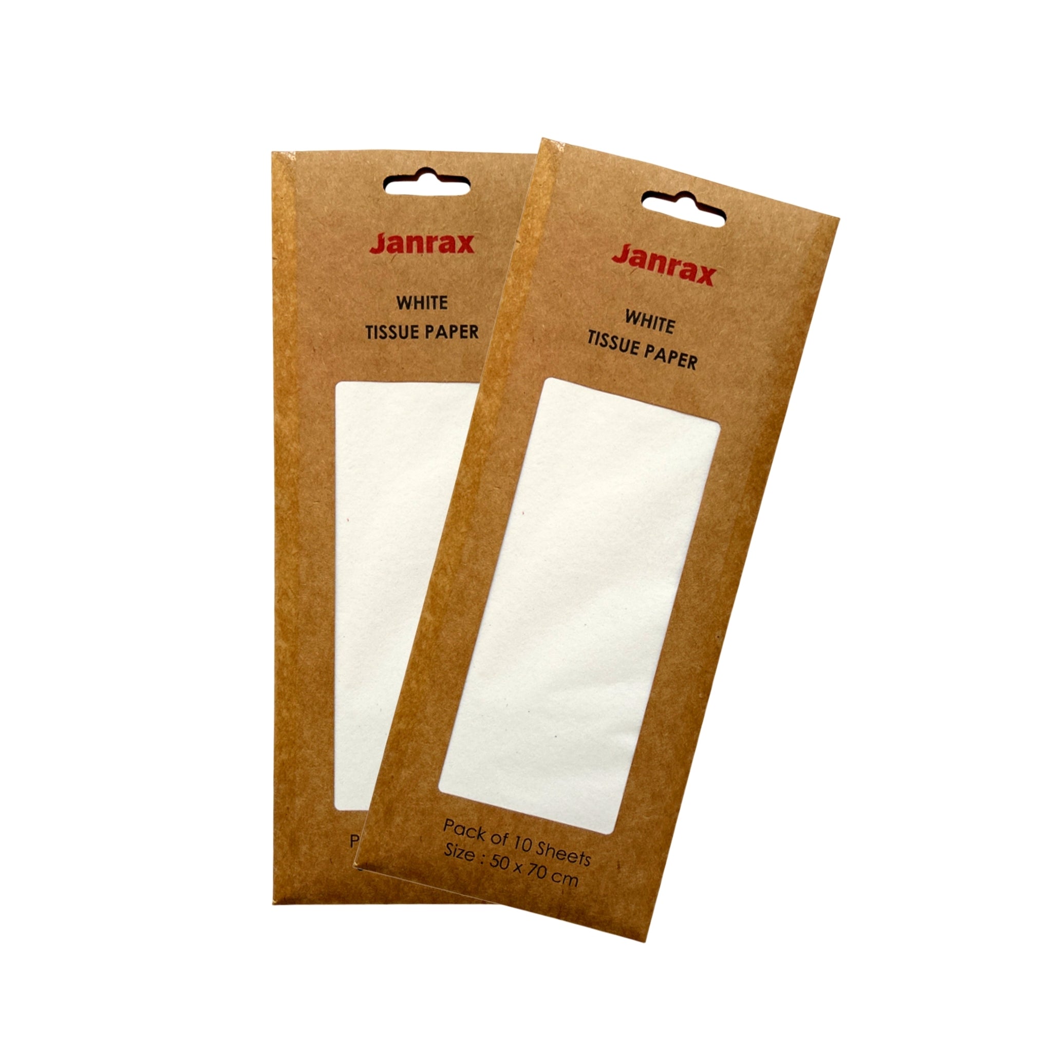 Pack of 10 White Acid Free 50 x 70cm Tissue Paper Sheets