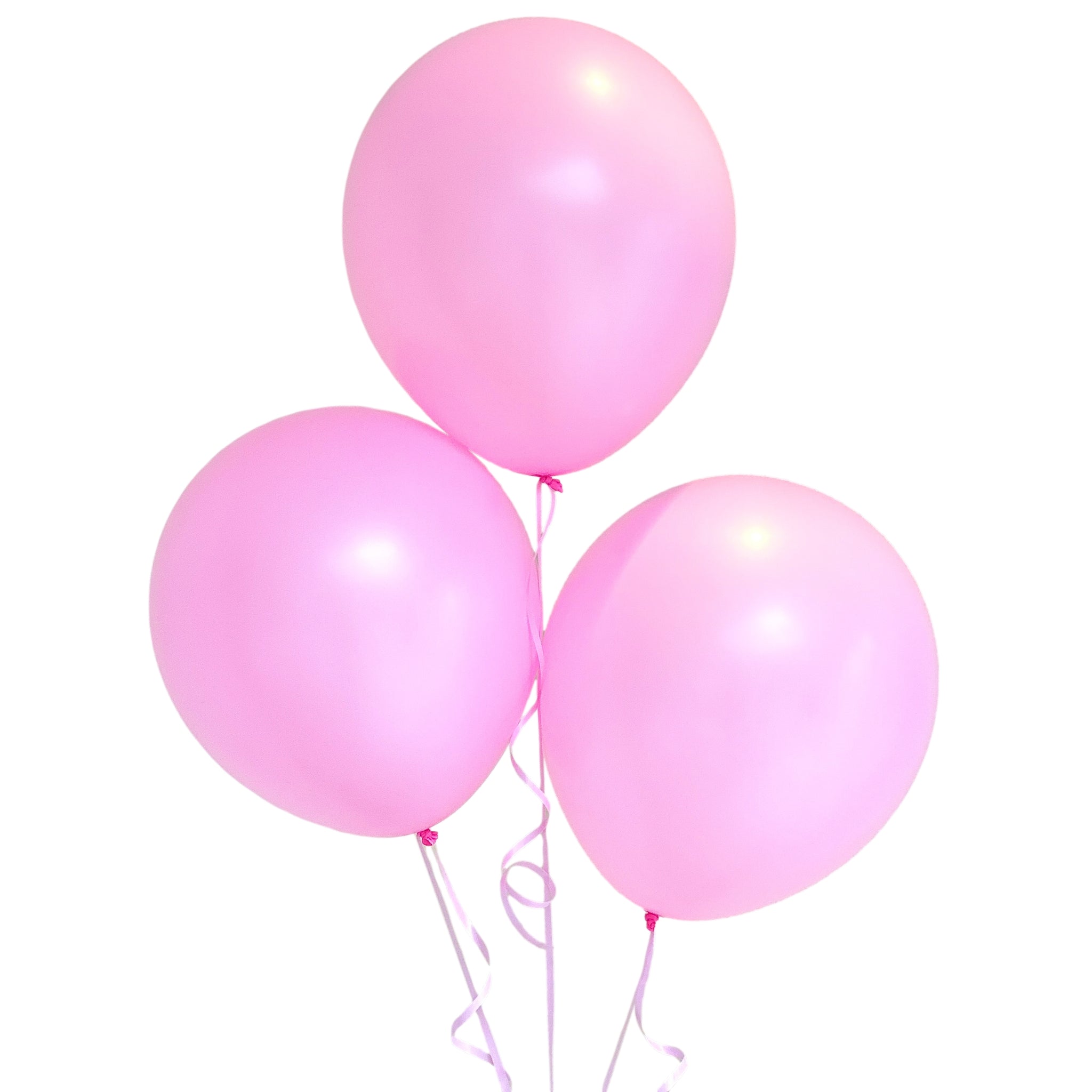 Bag of 100 Baby Pink Colour 12" Latex Balloons