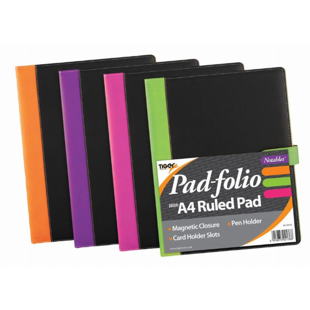 A4 Soft Feel Notable Pad-Folio {DC}