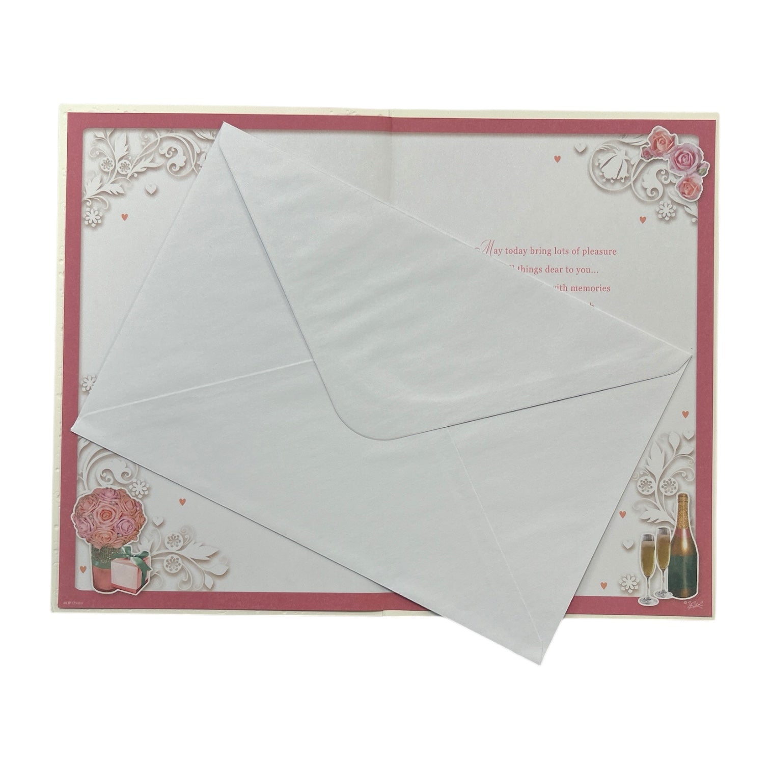 Wishing You a Happy Anniversary With Best Wishes Opacity Card
