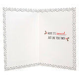 Christmas Card To Mum & Dad 'Biggest and Brightest' 