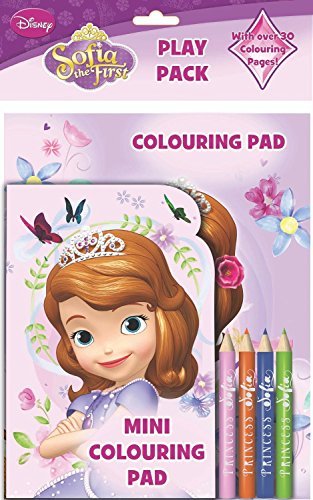 Disney Sofia The First: Play Pack (Colouring Pads & Pencils) {DC}