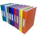 A5 White Paper Over Board Ring Binder by Janrax