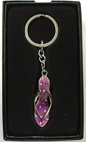 Bling Keyring High Heel Pink Diamante Shoe {DC}