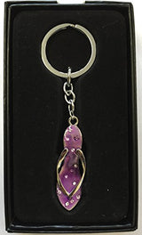 Bling Keyring High Heel Pink Diamante Shoe {DC}