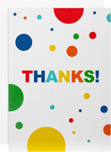 Colouring Lettering Design Pack of 48 in 4 Designs Thank You Cards