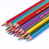 Pack of 120 Oily Colour Pencils With Sharpeners