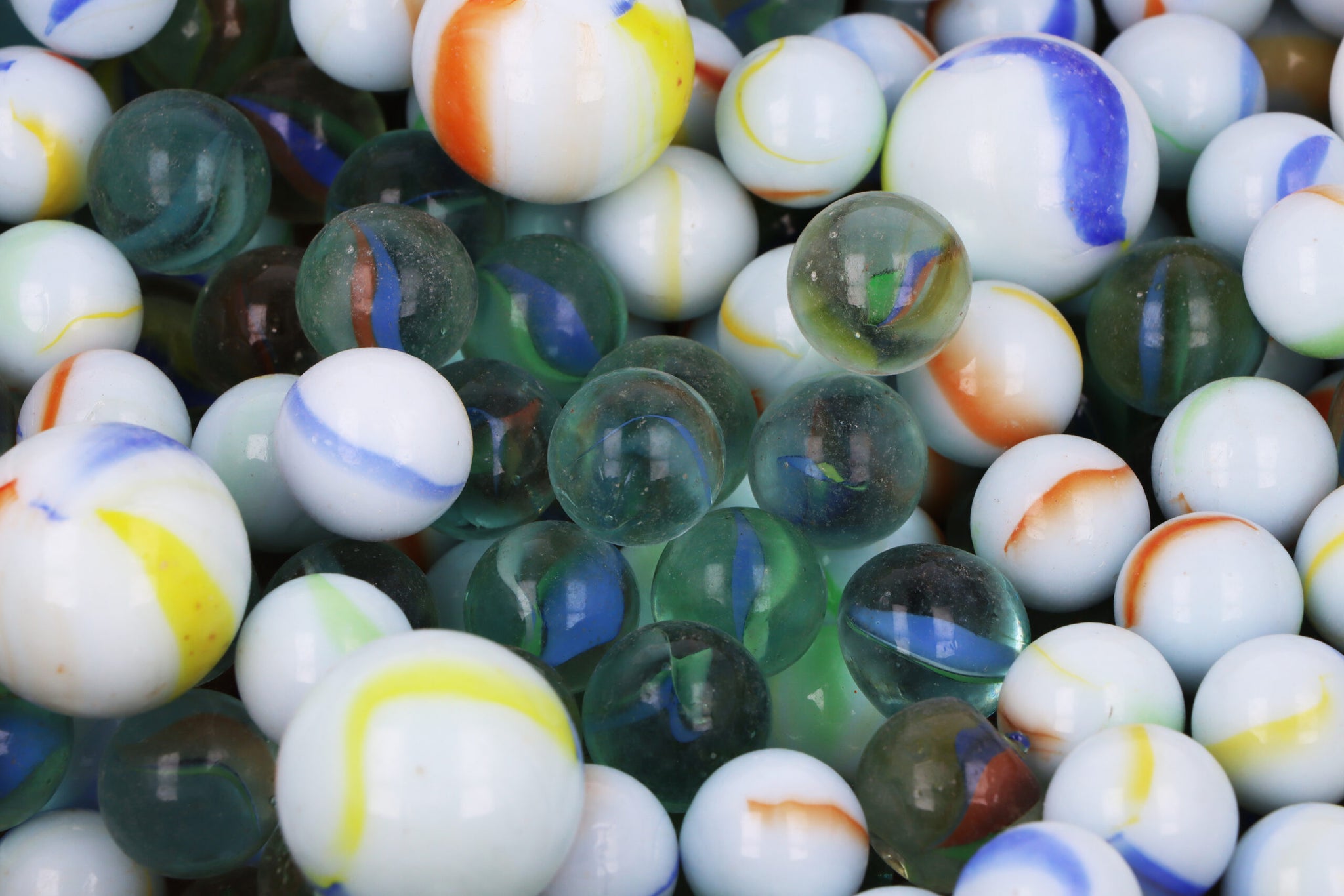 Glass Marble Nets 20pcs